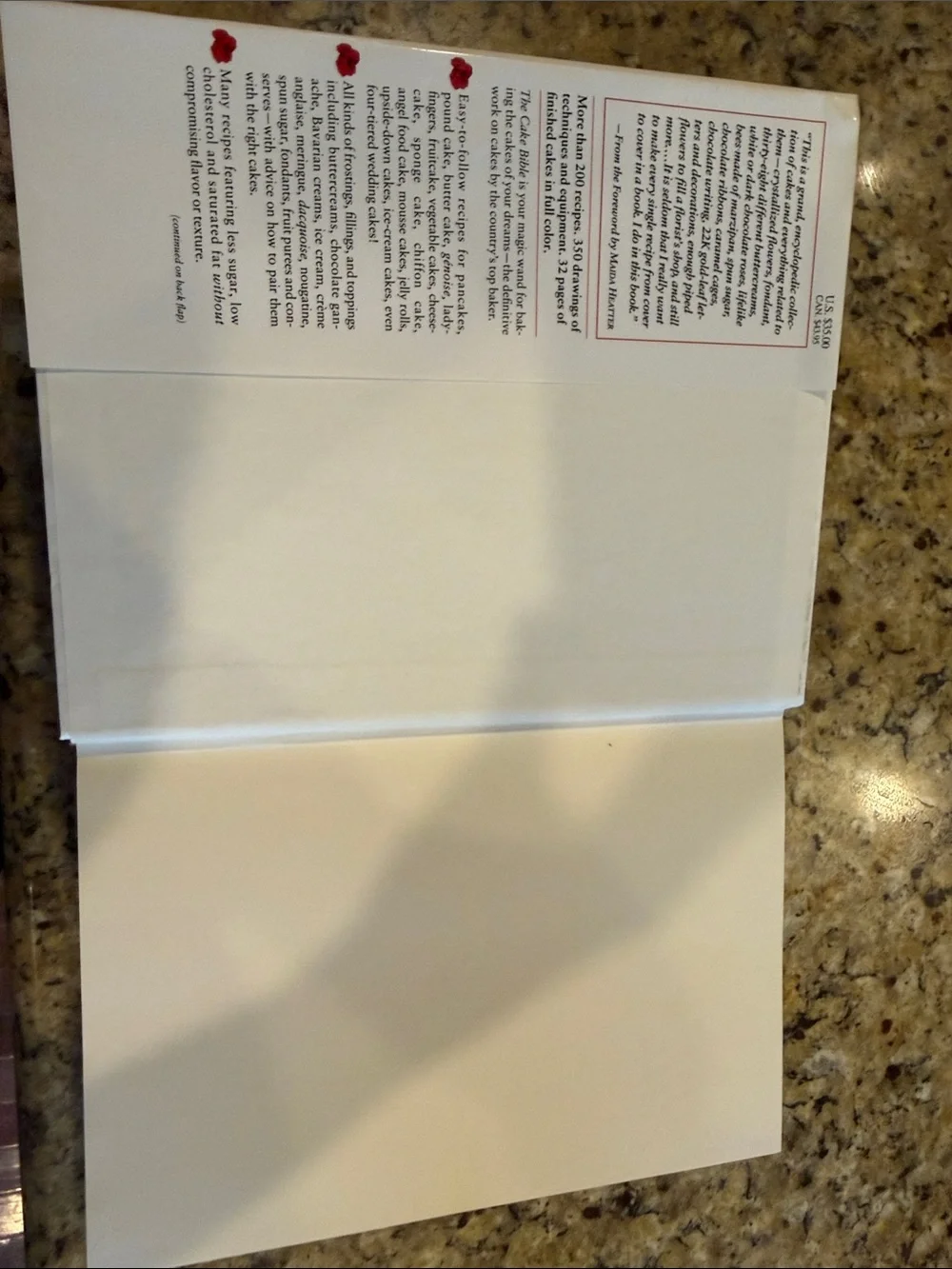 The Cake Bible by - White/Cream Cover